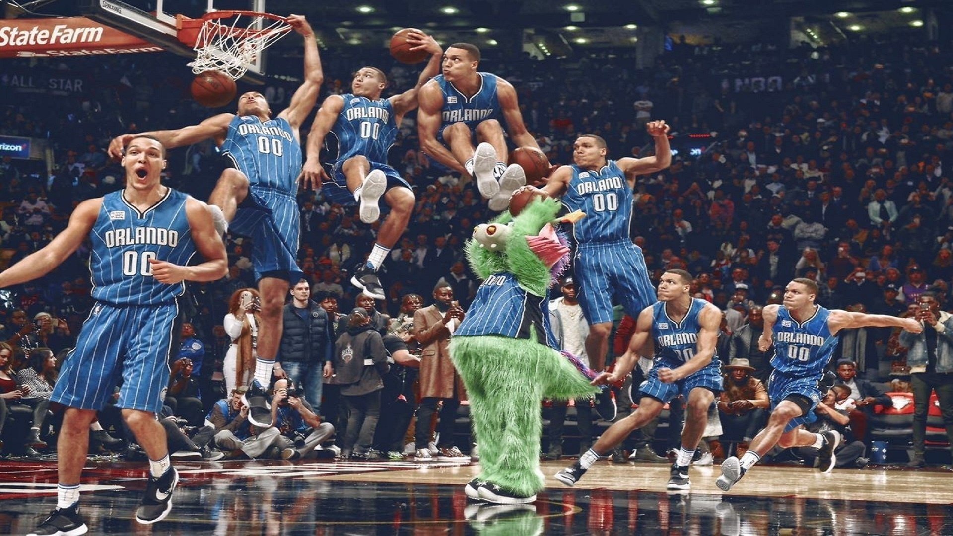 _乔治关键三分定乾坤，快船险胜_，nba乔治集锦